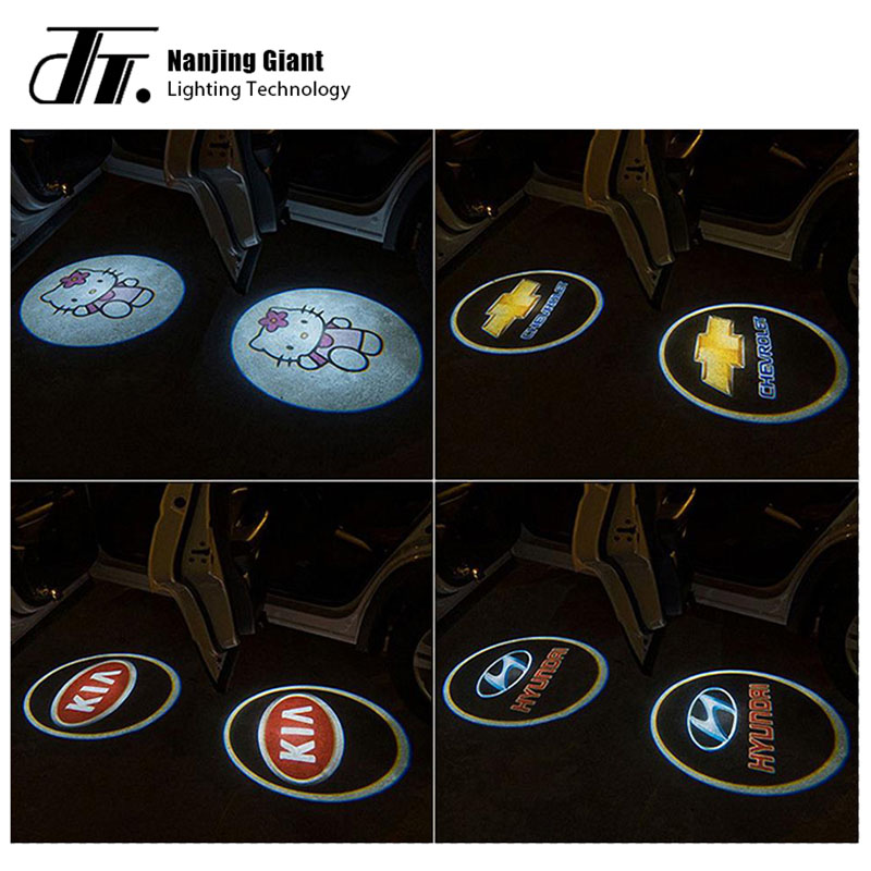 LED Car Door Logo Light Installation Process