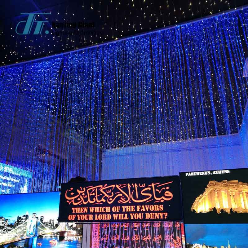 fiber optic curtain