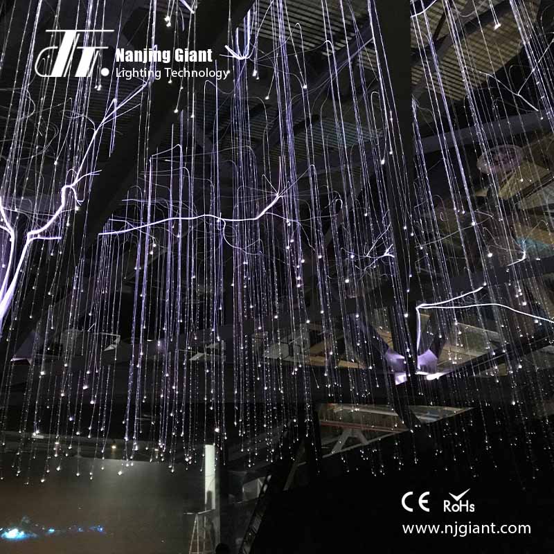 Fiber Optic Hanging Light