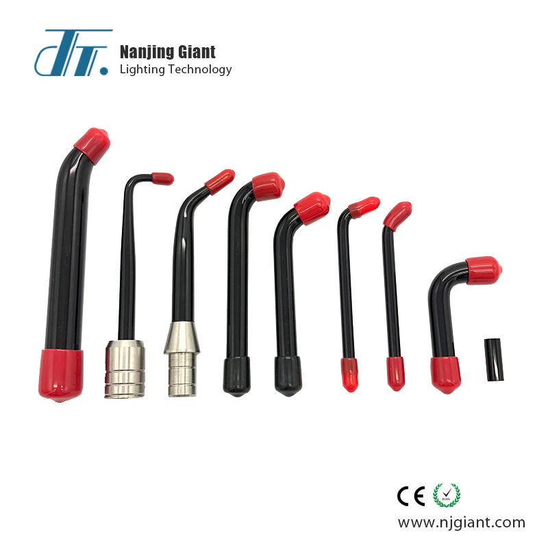 Dental Glass Optical Fiber Curing Light Tips